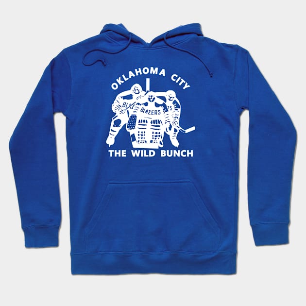 Oklahoma City Blazers Wild Bunch 1974-75 Hoodie by Throwback Hockey